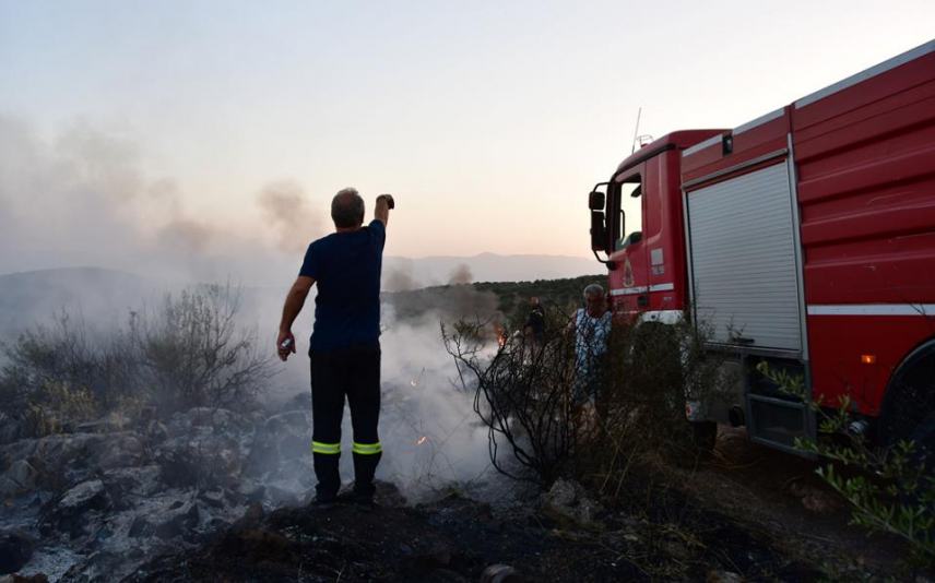 Υψηλός κίνδυνος πυρκαγιάς  - Σε εγρήγορση οι πυροσβεστικές δυνάμεις στην Κρήτη