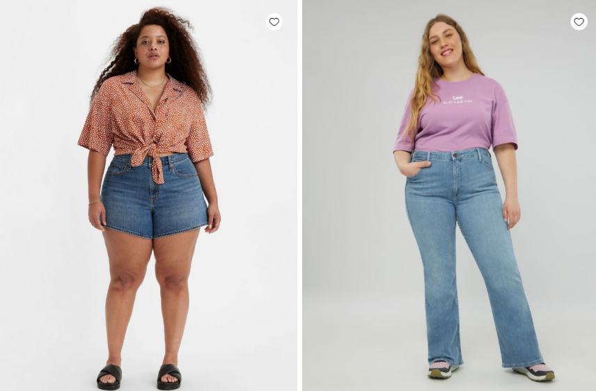 Γυναικεία παντελόνια plus size σε μεγάλα μεγέθη και παντελόνια τζιν  από τα πιο στυλάτα ρούχα