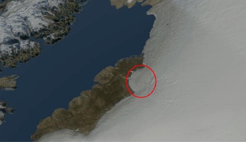Ανακαλύφθηκε κρατήρας μεγαλύτερος από την Αττική! – Προκλήθηκε από πτώση μετεωρίτη
