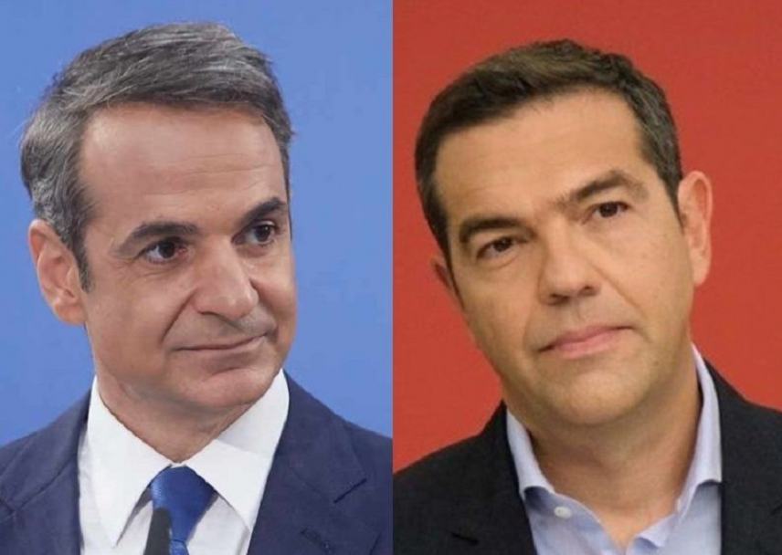 Aμετάβλητη η διαφορά Ν.Δ-ΣΥΡΙΖΑ σε νέα δημοσκόπηση
