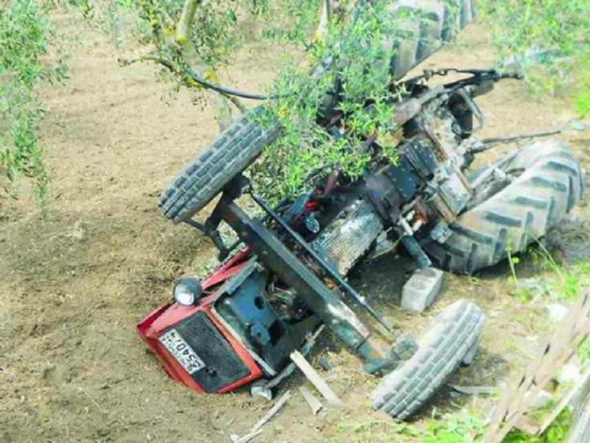 Αγροτικό δυστύχημα στον Δ. Γόρτυνας- 89χρονος πλακώθηκε από τρακτέρ