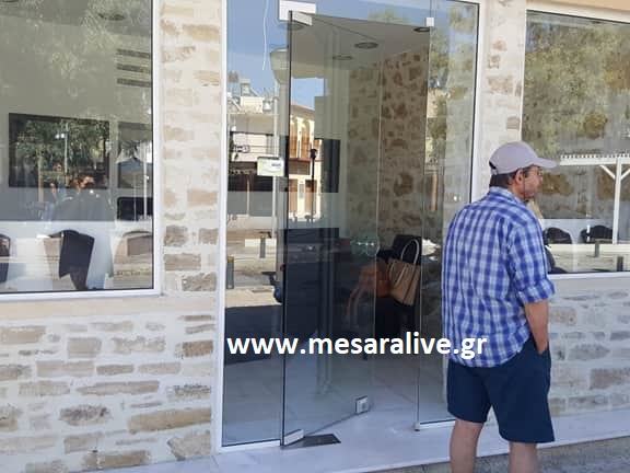 Έρευνες για τον εντοπισμό των δραστών που «άδειασαν» χρυσοχοείο στο Τυμπάκι