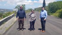 Στο έργο «Συντήρηση επ. δρόμου οδικού δικτύου» ο Ν. Συριγωνάκης-Συνάντηση με τον Δήμαρχο Φαιστού