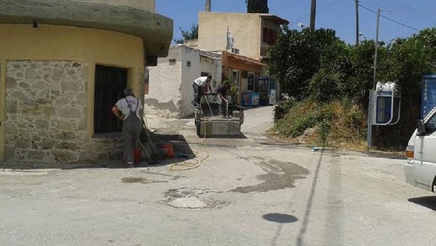 Έκλεισε λακκούβες ο Πολιτιστικός Σύλλογος Φανερωμένης
