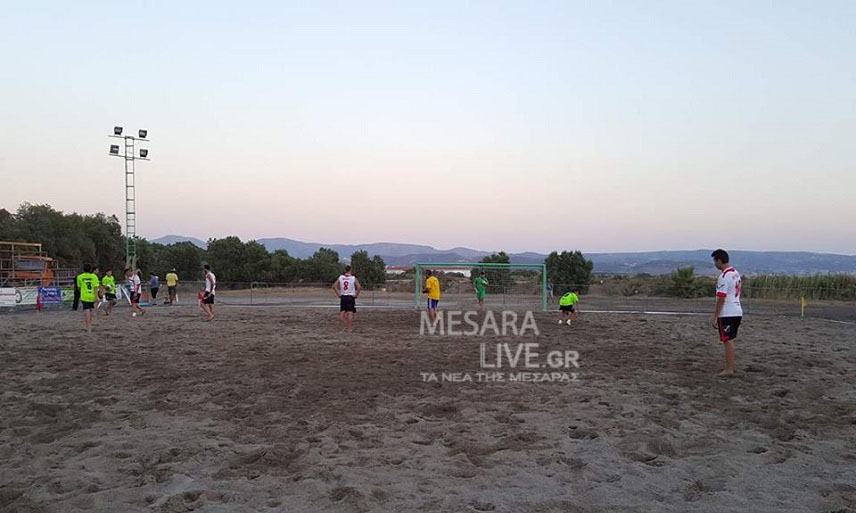 Ολοκληρώθηκε η πρώτη ημέρα του 7oυ Beach Soccer (Αποτελέσματα)