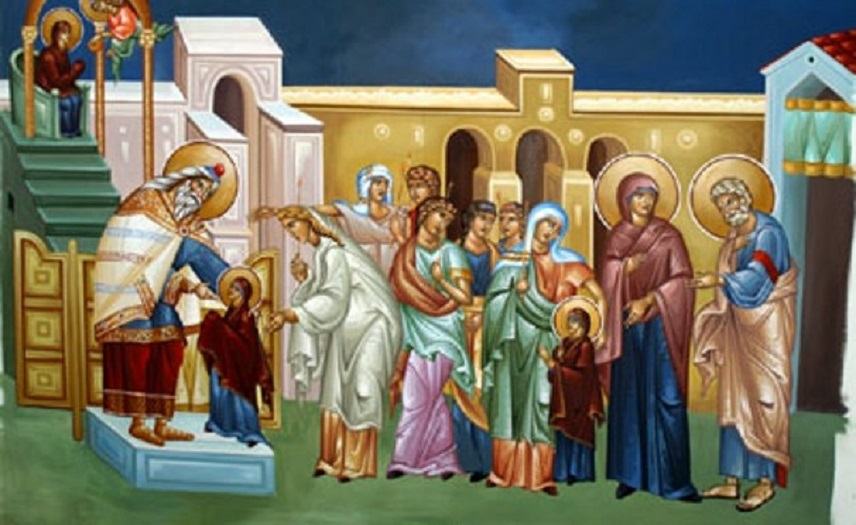 Σήμερα τα Εισόδια της Θεοτόκου- Μια από τις μεγαλύτερες θεομητορικές εορτές