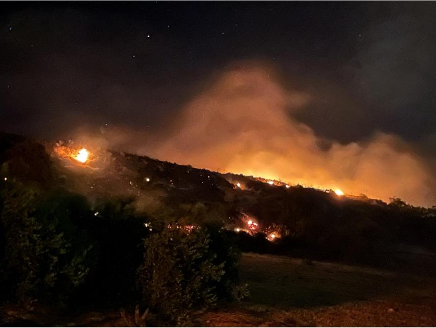 Μεσαρά: Ολονύκτια μάχη με τις φλόγες στα Πρεβελιανά