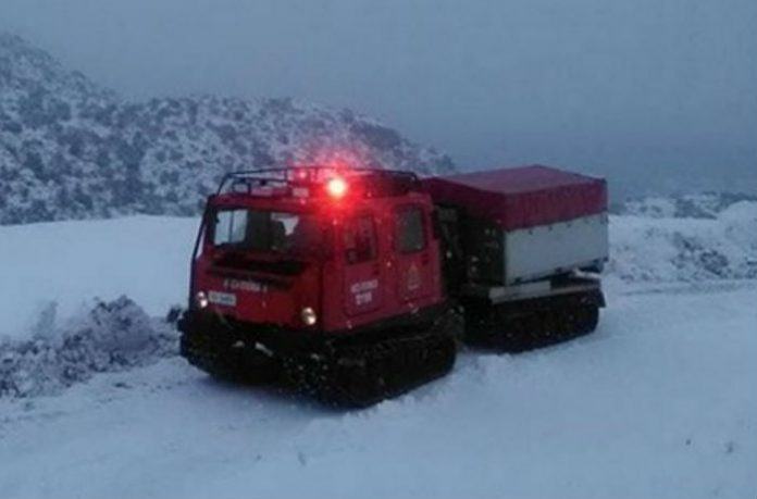 Αίσιο τέλος στην περιπέτεια των εγκλωβισμένων στα 1600 μέτρα υψόμετρο