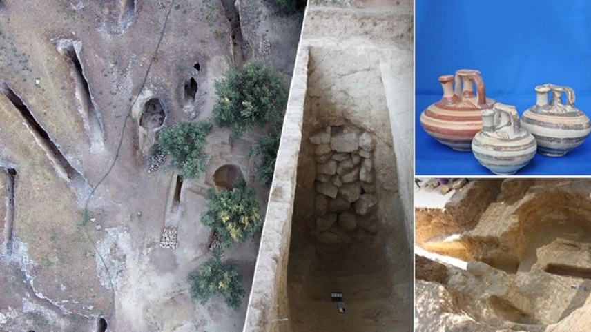 Δύο νέοι ασύλητοι τάφοι αποκαλύφθηκαν στα Αηδόνια Νεμέας