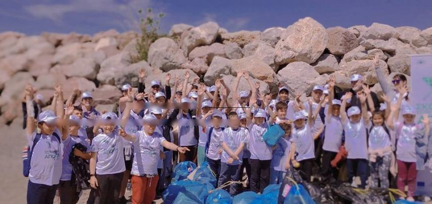Καταλυκή: Mήνυμα περιβαλλοντικής ευαισθητοποίησης από τους μικρούς μαθητές του Τυμπακίου