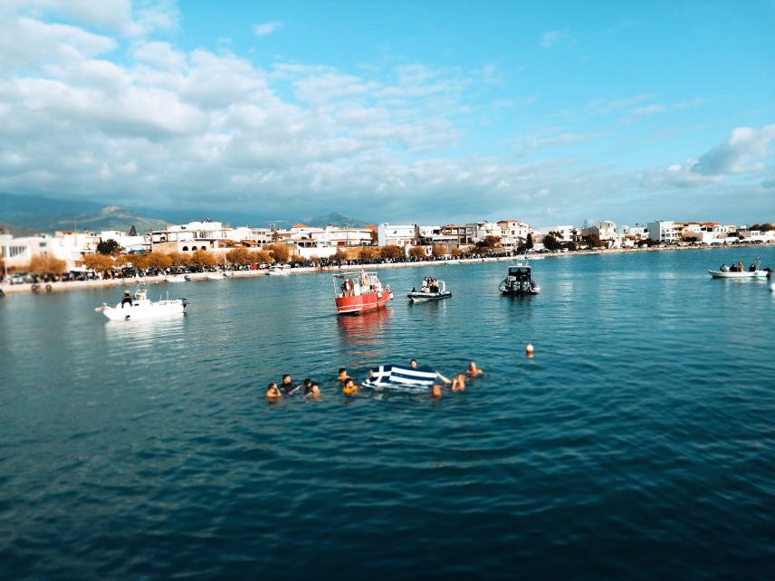 Tυμπάκι: Με λαμπρότητα ο εορτασμός των Θεοφανείων στον Κόκκινο Πύργο