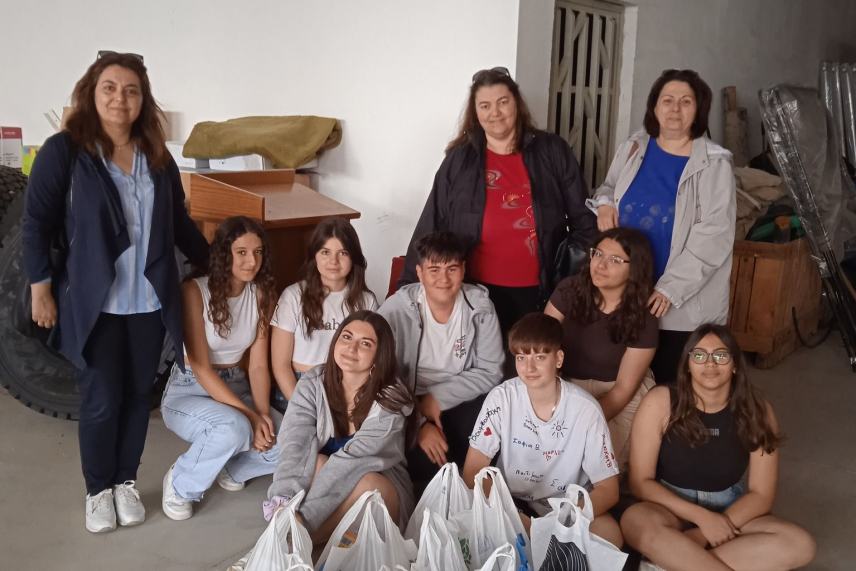 Δήμος Γόρτυνας: Μήνυμα αλληλεγγύης απο τους μαθητές του Γυμνασίου Αγίων Δέκα