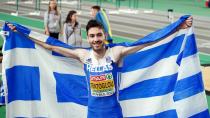 Mίλτος Τεντόγλου: Για τρίτη φορά πρωταθλητής στο Ευρωπαϊκό Κλειστού Στίβου