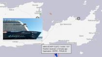 Κρουαζιερόπλοιο στα ανοιχτά της Ιεράπετρας