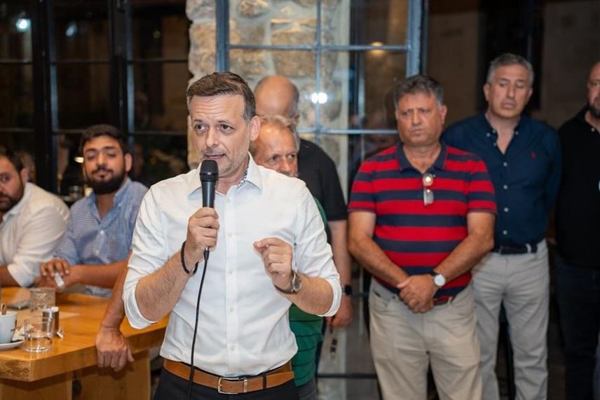 ΠΑΣΟΚ: Σε Τυμπάκι και Μοίρες θα βρεθεί ο Χαρης Δούκας
