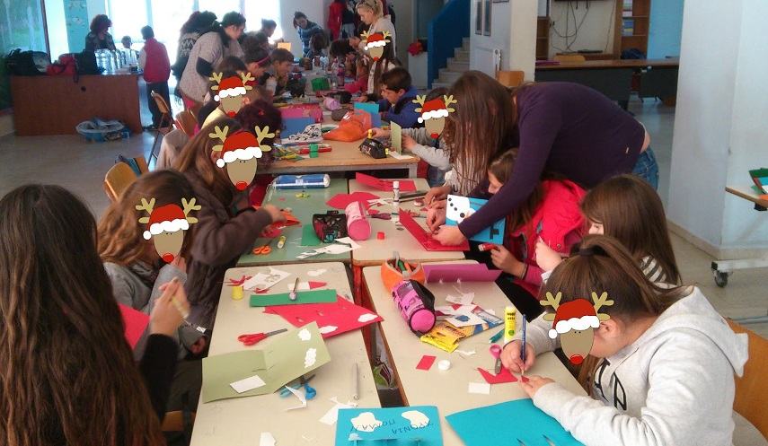 “Χριστουγεννιάτικο Εργαστήρι 2015” από το 2ο δημοτικό σχολείο Μοιρών