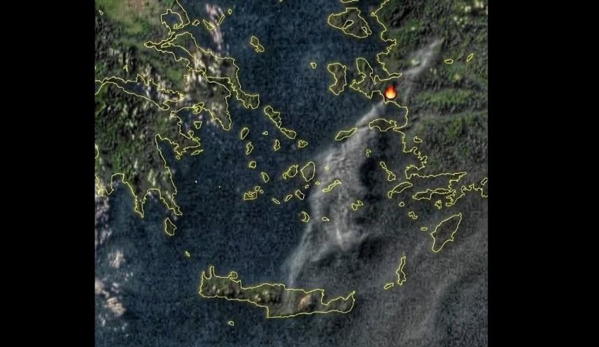 Η οσμή φωτιάς στην Κρήτη μας έρχεται από... Σμύρνη