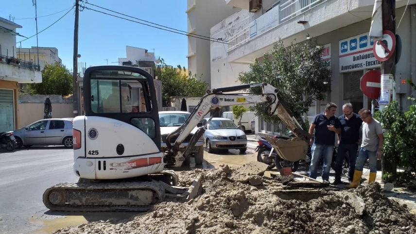 Τυμπάκι: Οι σοβαρές βλάβες και η άμεση αντιμετώπιση