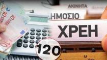 Τελευταία ευκαιρία για τους οφειλέτες οι 120 δόσεις