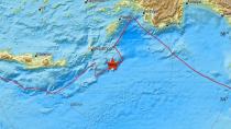 Νυχτερινός σεισμός ανάμεσα στην Κρήτη και την Κάρπαθο