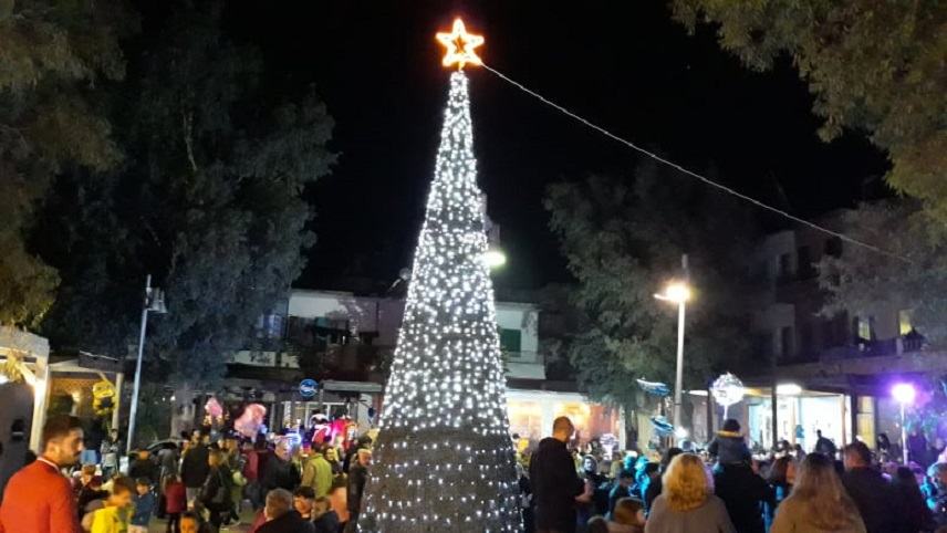 Σήμερα η φωταγώγηση του Χριστουγεννιάτικου Δέντρου στο Τυμπάκι