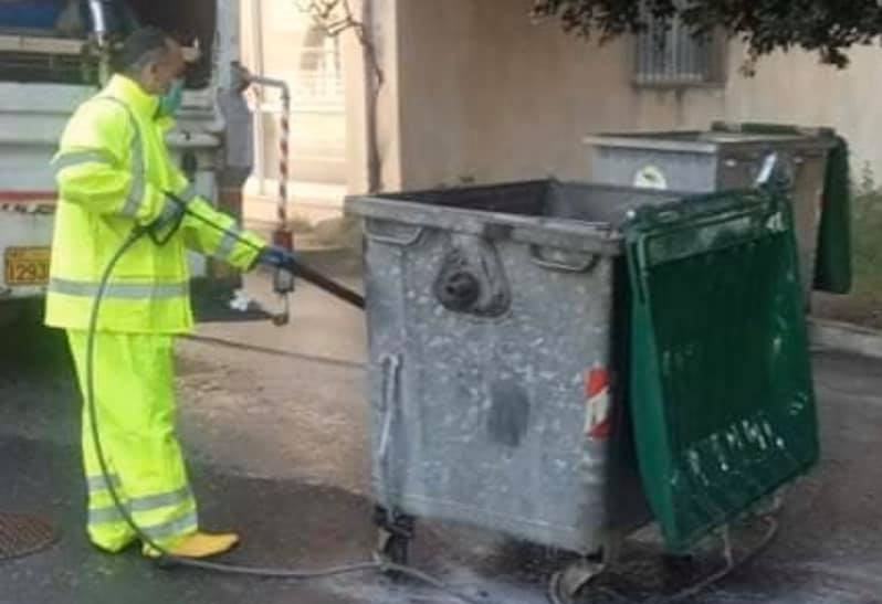 Απολυμανση για τον κορωνοιο στην Πόμπια
