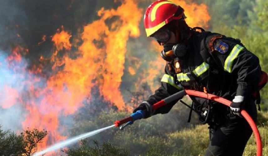 Υψηλός ο κίνδυνος πυρκαγιάς σήμερα στην Κρήτη
