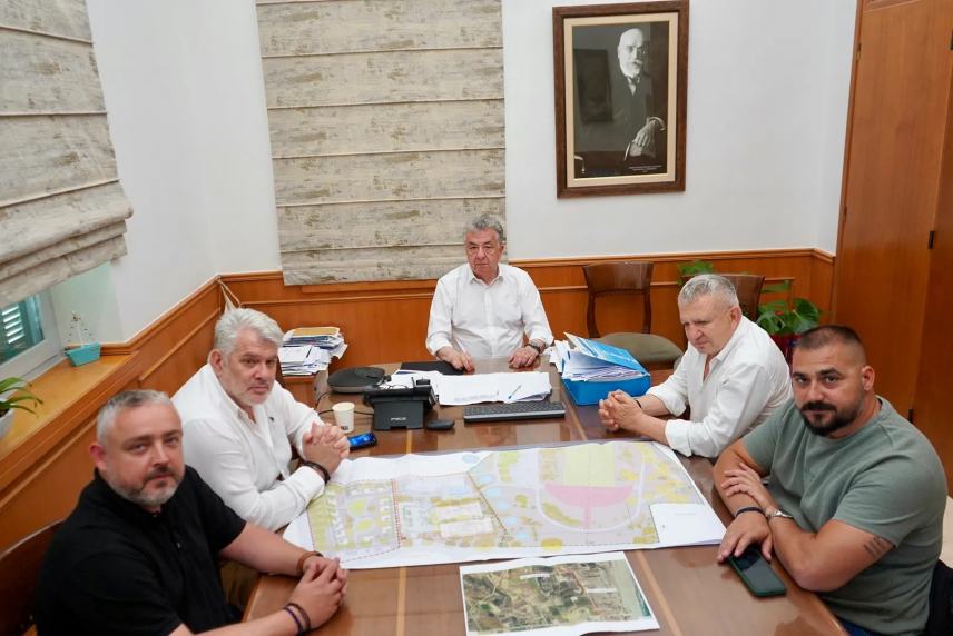Δήμος Φαιστού: Πρόοδος για το Αθλητικό Κέντρο ΑμεΑ στον Αφραθιά