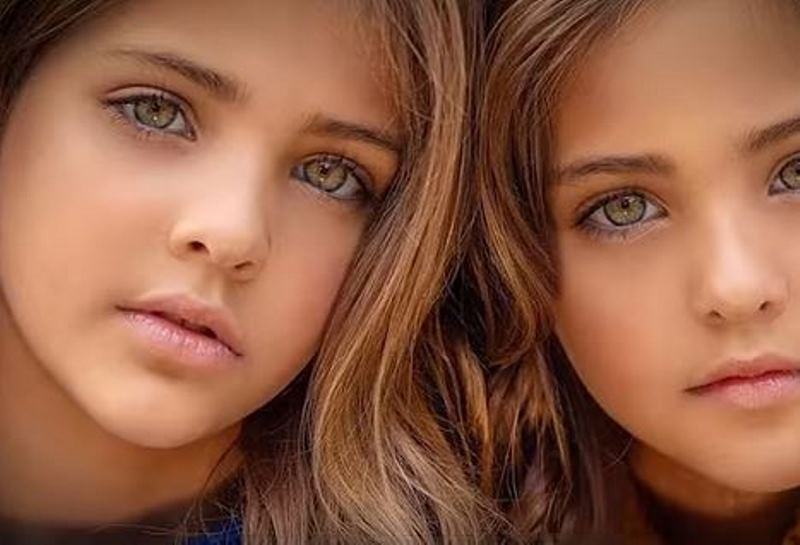 Oι 7χρονες δίδυμες, τα ομορφότερα κορίτσια στον κόσμο (βιντεο)