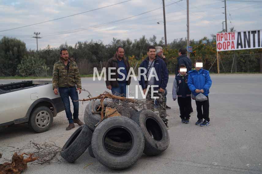 Οι αγρότες του Τυμπακίου ετοιμάζουν υποδοχή στον αν. Υπουργό στο Τυμπάκι