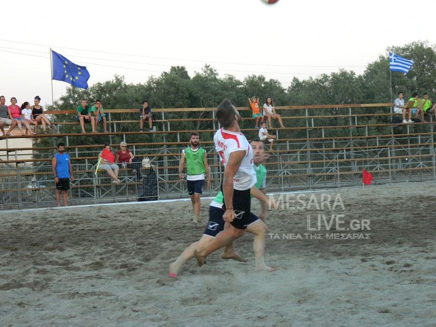 Ολοκληρώνεται σήμερα το 7ο Τουρνουά Beach Soccer…Ακολουθεί Beach Party