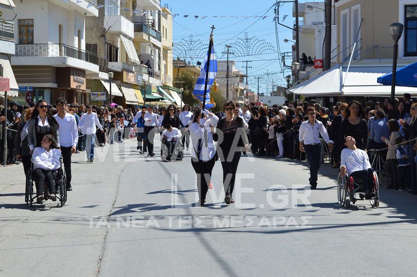 To Τυμπάκι τίμησε την Εθνική Επέτειο της 25ης Μαρτίου