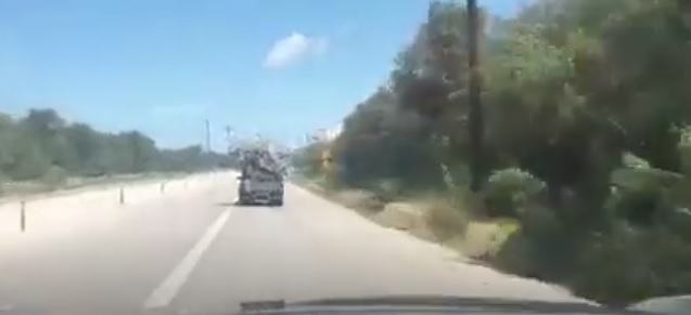 Ο «Χάρος» βγήκε σε δρόμο της Κρήτης (βιντεο)