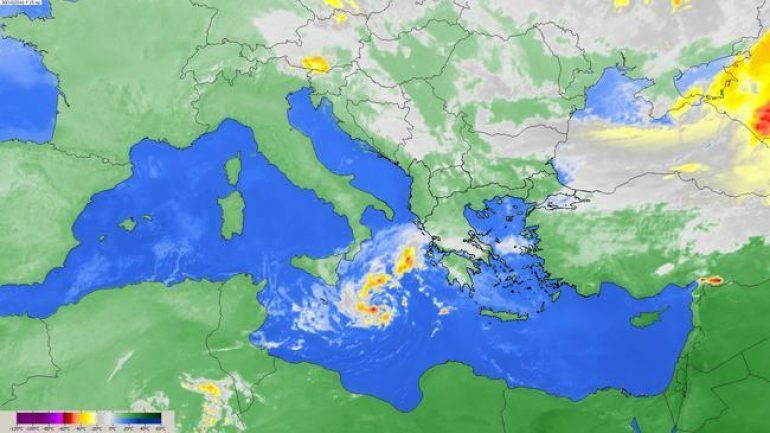 Κυκλώνας τροπικού τύπου πλησιάζει την Κρήτη