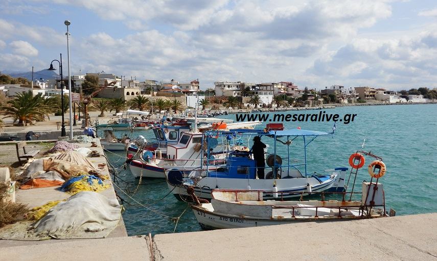 Ικανοποίηση για το  Αλιευτικό Καταφύγιο Κόκκινου Πύργου Τυμπακίου