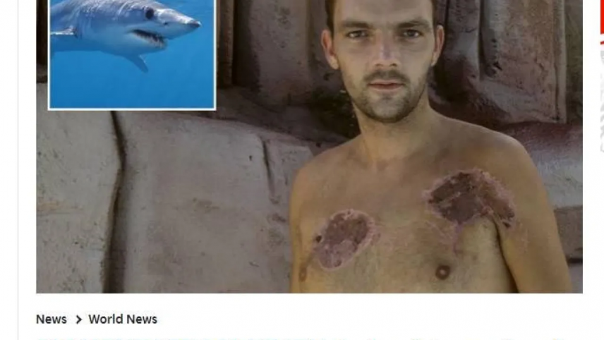Συγκλονίζει ο άνδρας που δέχτηκε επίθεση από καρχαρία Μάκο
