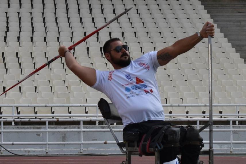 Στεφανουδάκης: Συνεχίζει την προετοιμασία του για τους Παραολυμπιακούς παρα τις δυσκολίες
