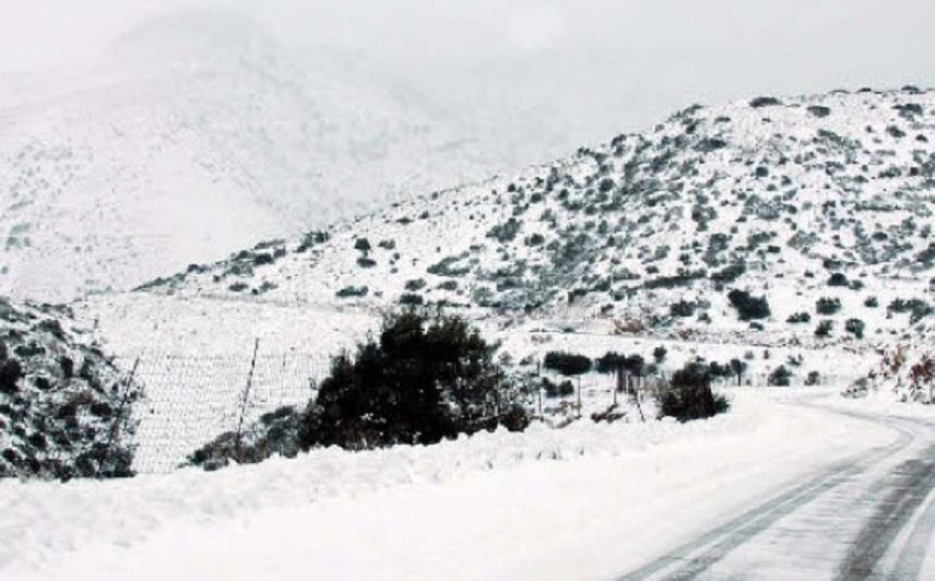 Ρεθυμνο: Περιπέτεια στα χιόνια για τρείς κτηνοτρόφους και αίσιο τέλος