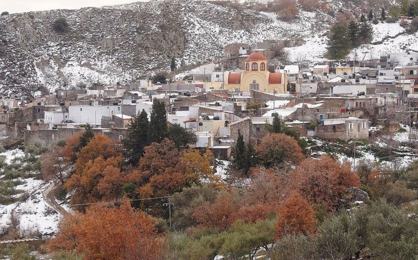 Κατασκευή και συντήρηση τοιχίων στον οικισμό Πρινιά