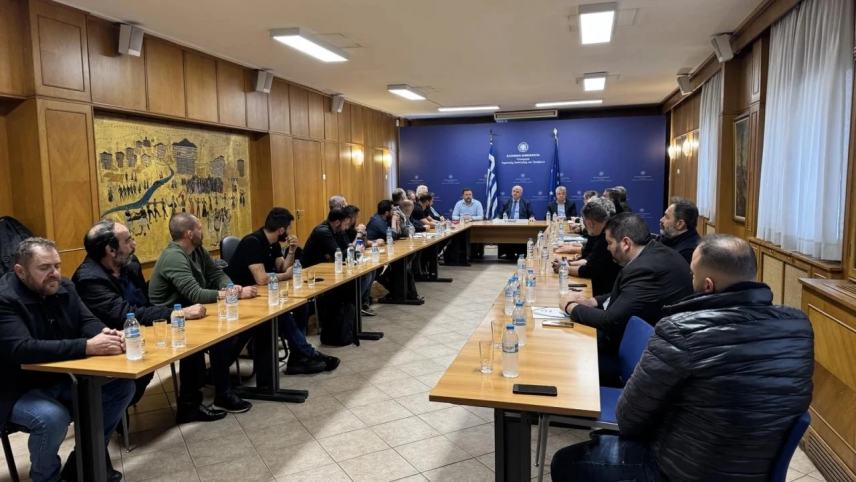 Συνάντηση αγροτών και κτηνοτρόφων Κρήτης με την ηγεσία του Υπουργείου Αγροτικής Ανάπτυξης