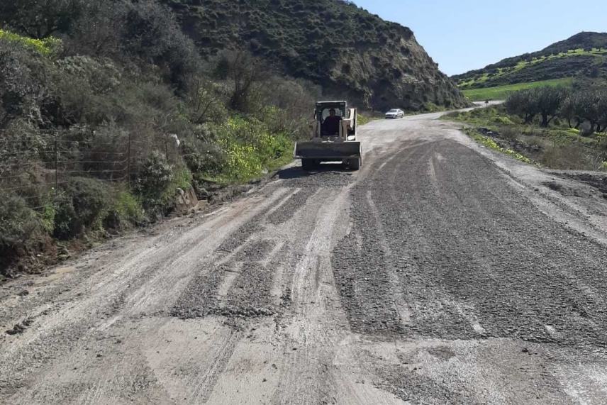 Έναρξη σημαντικών οδικών έργων στον Δήμο Γόρτυνας, από την Περιφέρεια  Κρήτης