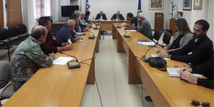 Συνάντηση για την έναρξη λειτουργίας κτηματολογικού γραφείου στο Δήμο Βιάννου
