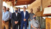 Δήμος Φαιστού: Στον ιστορικό ναό του Αγίου Πνεύματος Τυμπακίου αντιπροσωπεία της Δημοτικής Αρχής