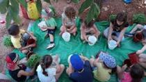 Kόκκινος Πύργος: Δημιουργική δραστηριότητα κηπουρικής για παιδιά απο τον τοπικό Πολιτιστικό Σύλλογο