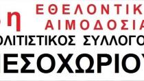 Εθελοντική Αιμοδοσία την Κυριακή στο Μεσοχωριό