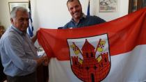 Με τη Δήμαρχο της πόλης Ούννα συναντήθηκε ο Δήμαρχος Φαιστού