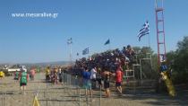 Τα αποτελέσματα της πρώτης μέρας του beach soccer