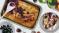 Κέικ Cobbler με ροδάκινα, βανίλιες και φρούτα