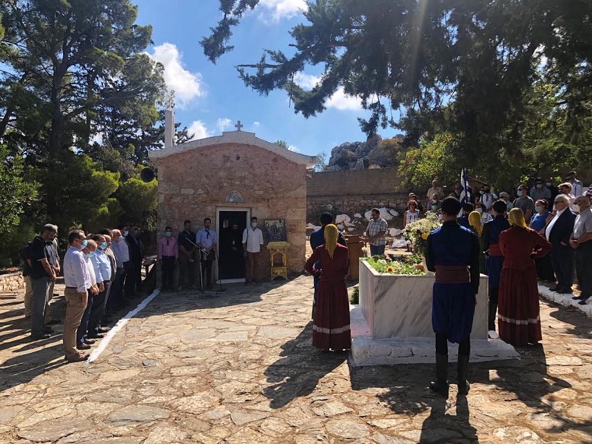 Τίμησαν τη μνήμη των θυμάτων της γερμανικής κατοχής σε Δαμάστα και Μάραθο