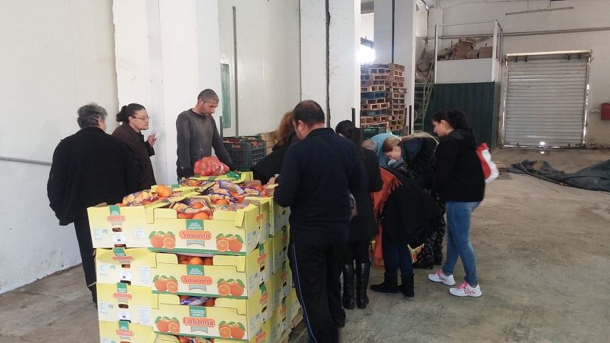 Πραγματοποιήθηκε χθες η διανομή φρούτων στο Δήμο Φαιστού